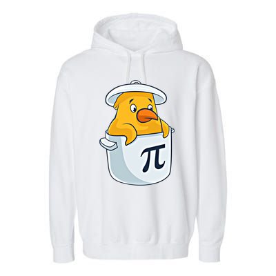 Chicken Pot Pie National Pi Day Pun Math Numbers March 14 Gift Garment-Dyed Fleece Hoodie