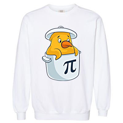 Chicken Pot Pie National Pi Day Pun Math Numbers March 14 Gift Garment-Dyed Sweatshirt