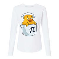 Chicken Pot Pie National Pi Day Pun Math Numbers March 14 Gift Womens Cotton Relaxed Long Sleeve T-Shirt