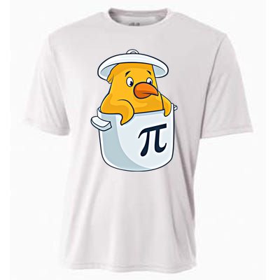 Chicken Pot Pie National Pi Day Pun Math Numbers March 14 Gift Cooling Performance Crew T-Shirt