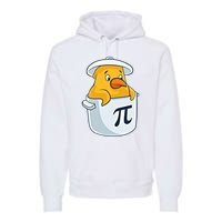 Chicken Pot Pie National Pi Day Pun Math Numbers March 14 Gift Premium Hoodie