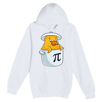 Chicken Pot Pie National Pi Day Pun Math Numbers March 14 Gift Premium Pullover Hoodie