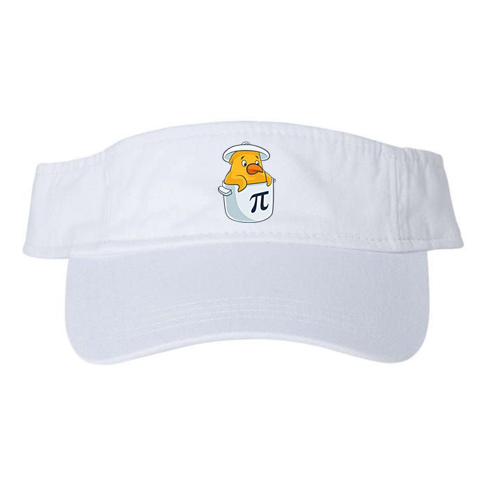 Chicken Pot Pie National Pi Day Pun Math Numbers March 14 Gift Valucap Bio-Washed Visor