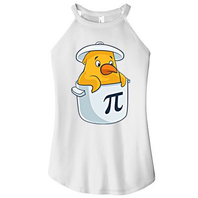 Chicken Pot Pie National Pi Day Pun Math Numbers March 14 Gift Women's Perfect Tri Rocker Tank