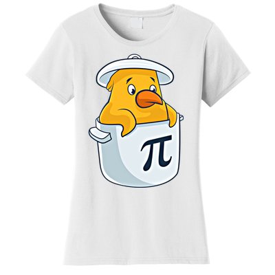 Chicken Pot Pie National Pi Day Pun Math Numbers March 14 Gift Women's T-Shirt