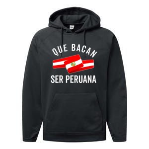 Camiseta Peruana Peruvian Flag Pride Peru Mujer Slang Women Performance Fleece Hoodie