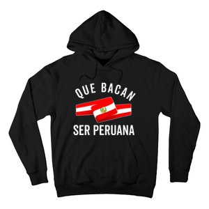 Camiseta Peruana Peruvian Flag Pride Peru Mujer Slang Women Hoodie