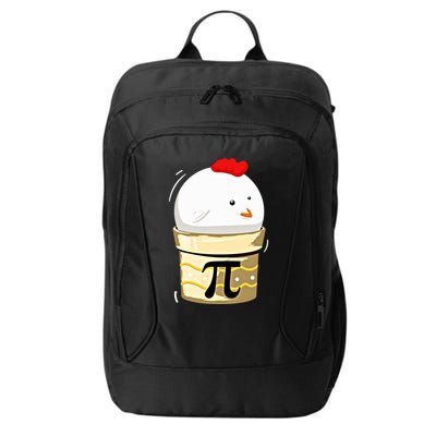 Chicken Pot Pie Pi Day Math Teachers Gift Funny Geeks Cute Gift City Backpack