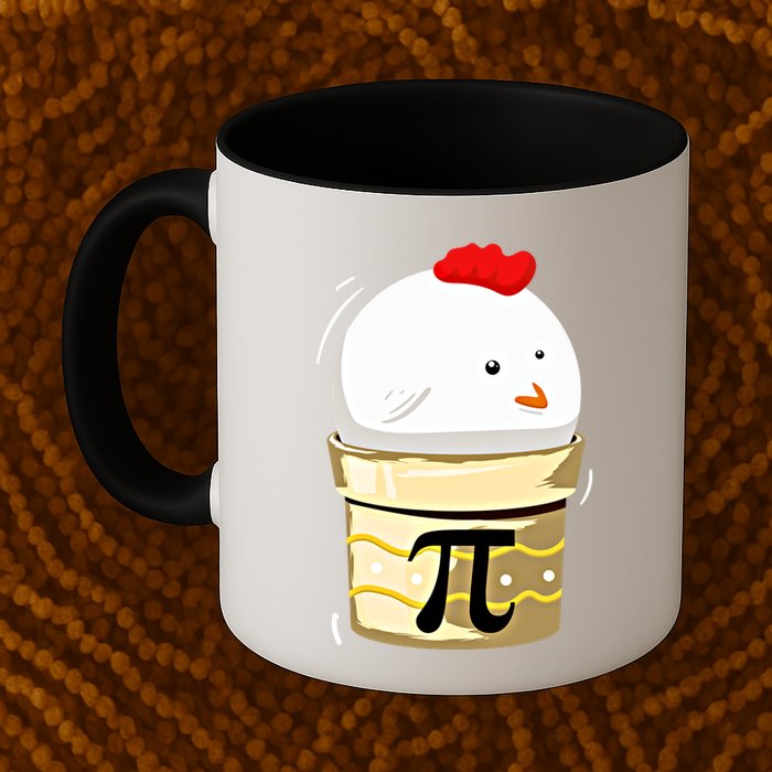Chicken Pot Pie Pi Day Math Teachers Gift Funny Geeks Cute Gift Mug