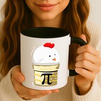 Chicken Pot Pie Pi Day Math Teachers Gift Funny Geeks Cute Gift Mug