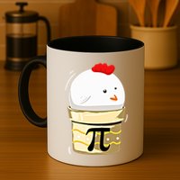 Chicken Pot Pie Pi Day Math Teachers Gift Funny Geeks Cute Gift Mug