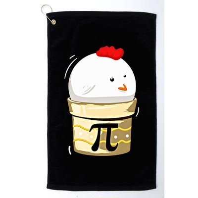Chicken Pot Pie Pi Day Math Teachers Gift Funny Geeks Cute Gift Golf Towel