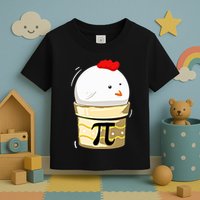 Chicken Pot Pie Pi Day Math Teachers Gift Funny Geeks Cute Gift Toddler T-Shirt