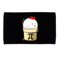 Chicken Pot Pie Pi Day Math Teachers Gift Funny Geeks Cute Gift Microfiber Hand Towel