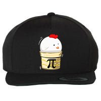 Chicken Pot Pie Pi Day Math Teachers Gift Funny Geeks Cute Gift Wool Snapback Cap