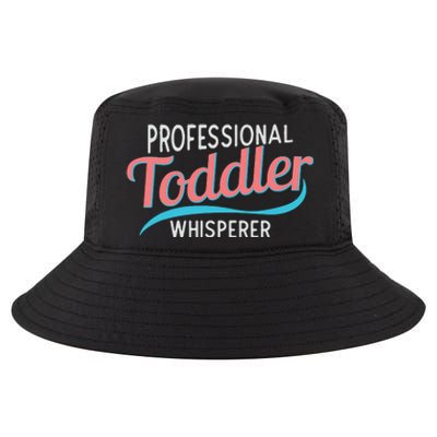 Childcare Provider Professional Whisperer Cool Comfort Performance Bucket Hat