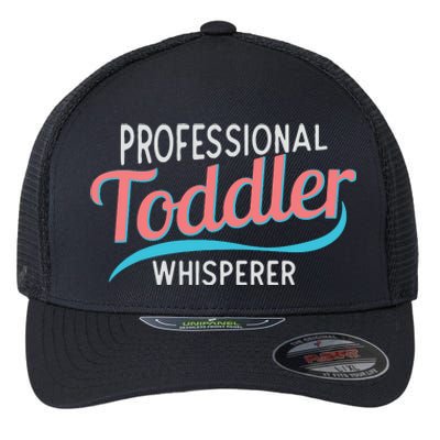 Childcare Provider Professional Whisperer Flexfit Unipanel Trucker Cap