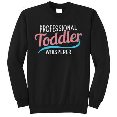 Childcare Provider Professional Whisperer Sweatshirt