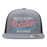 Childcare Provider Professional Whisperer Flat Bill Trucker Hat