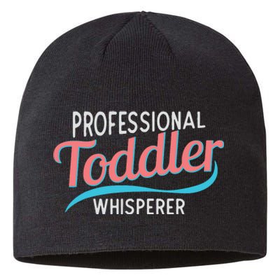 Childcare Provider Professional Whisperer Sustainable Beanie