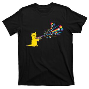 Cat Pew Pew Pride T-Shirt