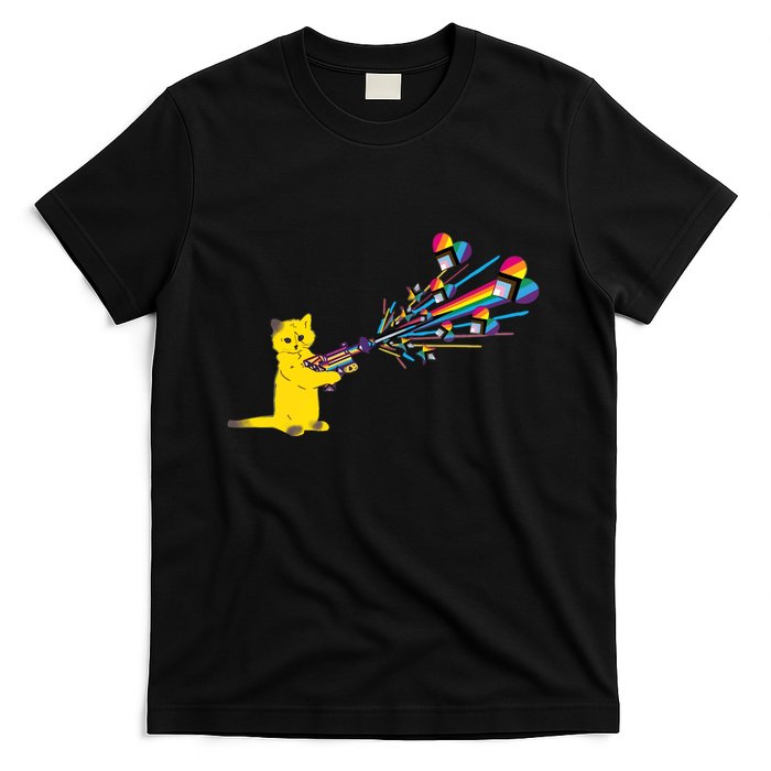 Cat Pew Pew Pride T-Shirt