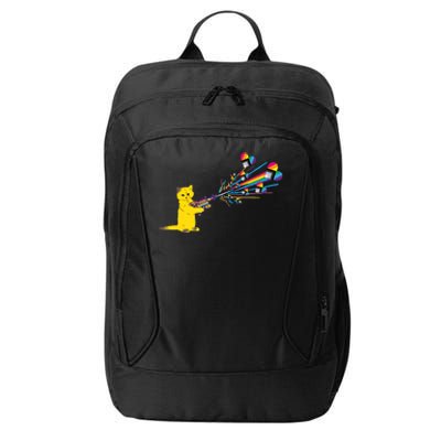 Cat Pew Pew Pride City Backpack