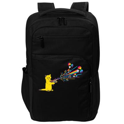 Cat Pew Pew Pride Impact Tech Backpack