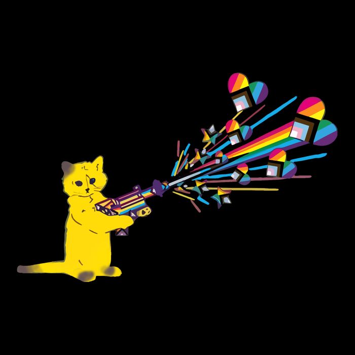 Cat Pew Pew Pride Impact Tech Backpack