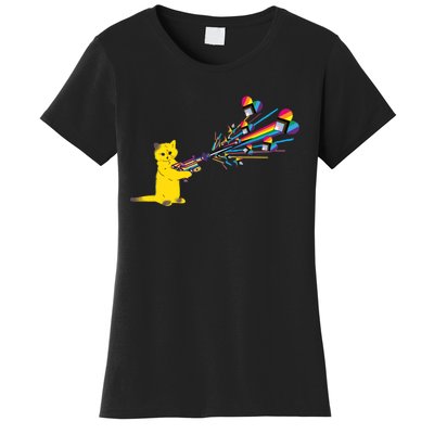 Cat Pew Pew Pride Women's T-Shirt