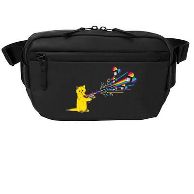 Cat Pew Pew Pride Crossbody Pack