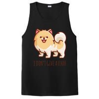 Cute Pomeranian Pom I don't give a fluff funny PosiCharge Competitor Tank