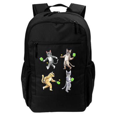 Cats Playing Pickleball Backpack