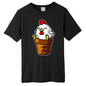 Chicken Pot Pie Pi Day Mathematics Pun Math Teacher Meaningful Gift Cute Gift Tall Fusion ChromaSoft Performance T-Shirt