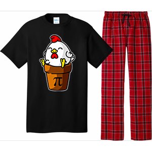 Chicken Pot Pie Pi Day Mathematics Pun Math Teacher Meaningful Gift Cute Gift Pajama Set