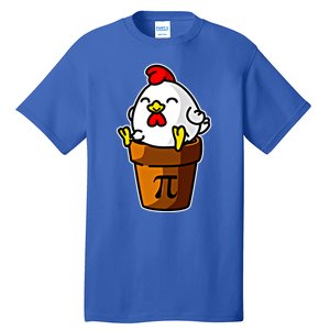 Chicken Pot Pie Pi Day Mathematics Pun Math Teacher Meaningful Gift Cute Gift Tall T-Shirt