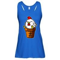 Chicken Pot Pie Pi Day Mathematics Pun Math Teacher Meaningful Gift Cute Gift Ladies Essential Flowy Tank