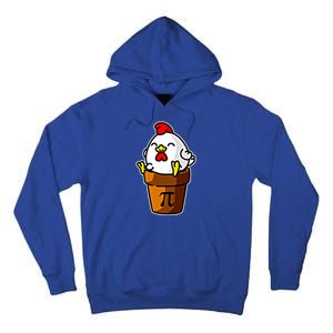 Chicken Pot Pie Pi Day Mathematics Pun Math Teacher Meaningful Gift Cute Gift Tall Hoodie