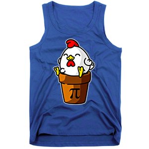 Chicken Pot Pie Pi Day Mathematics Pun Math Teacher Meaningful Gift Cute Gift Tank Top