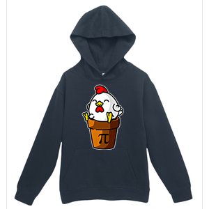 Chicken Pot Pie Pi Day Mathematics Pun Math Teacher Meaningful Gift Cute Gift Urban Pullover Hoodie