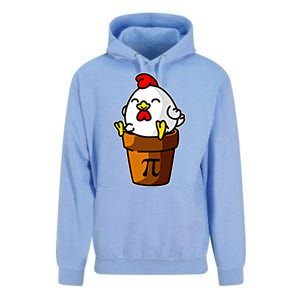 Chicken Pot Pie Pi Day Mathematics Pun Math Teacher Meaningful Gift Cute Gift Unisex Surf Hoodie