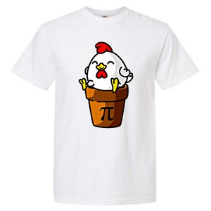 Chicken Pot Pie Pi Day Mathematics Pun Math Teacher Meaningful Gift Cute Gift Garment-Dyed Heavyweight T-Shirt