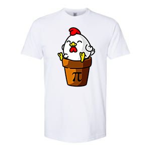 Chicken Pot Pie Pi Day Mathematics Pun Math Teacher Meaningful Gift Cute Gift Softstyle CVC T-Shirt