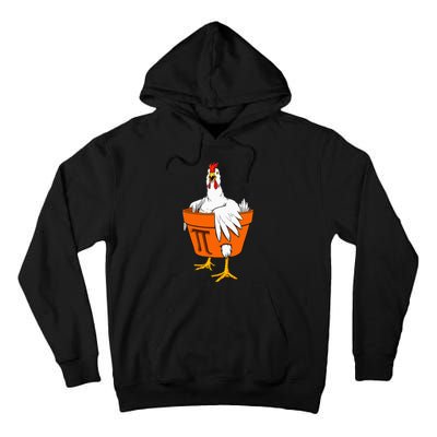 Chicken Pot Pi Day Math Teacher Gift Tall Hoodie