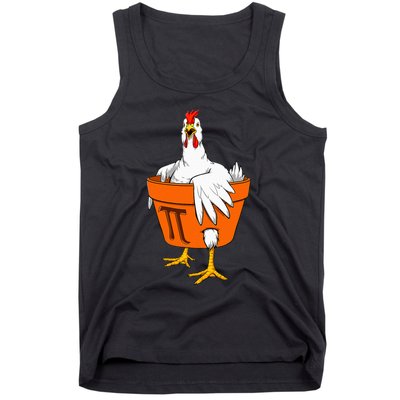 Chicken Pot Pi Day Math Teacher Gift Tank Top