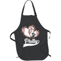 Cute Philly Philadelphia Baseball Hearts Apron