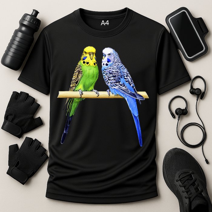 Colorful Parrots Parrot Birds Bird Lover Parakeets Performance Shirt
