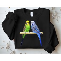 Colorful Parrots Parrot Birds Bird Lover Parakeets Sweatshirt
