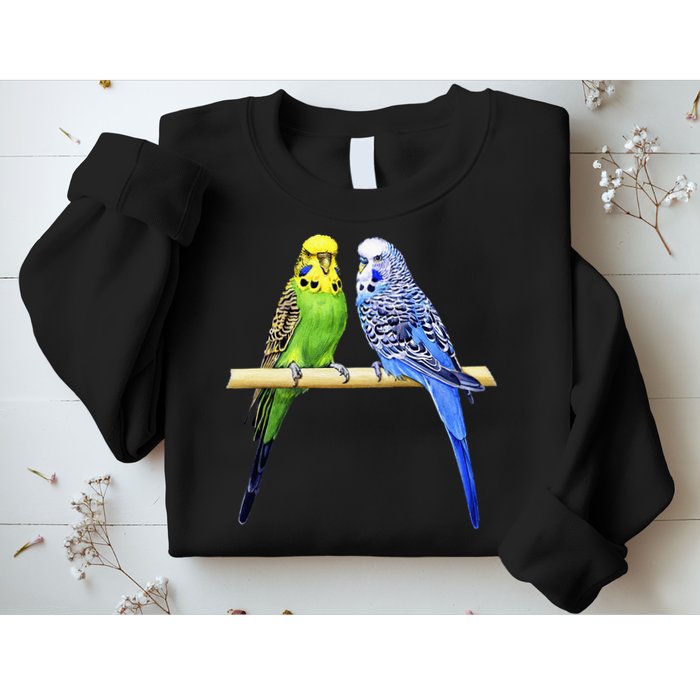 Colorful Parrots Parrot Birds Bird Lover Parakeets Sweatshirt