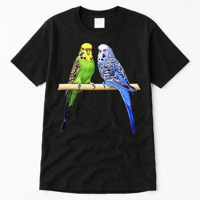 Colorful Parrots Parrot Birds Bird Lover Parakeets Tall T-Shirt
